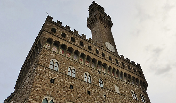 Machiavelli Column - Piazza Signoria