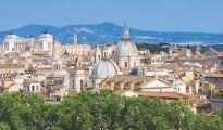 Rome skyline, Italy