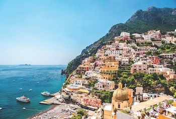 Picturesque Amalfi coast. Positano, Italy