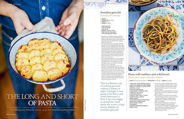 Italia magazine pasta