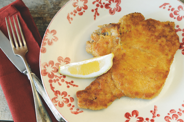 Milanese veal cutlet