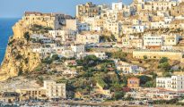 peschici gargano italy apulia sea perched village