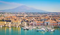 Catania, Sicily, Italy, volcano Etna