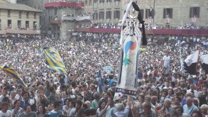 Palio flag Siena