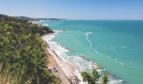 The Trabocchi Coast on the Adriatic coast, Abruzzi Italy