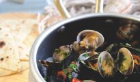 Clam antipasto