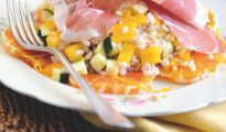 Parma ham salad