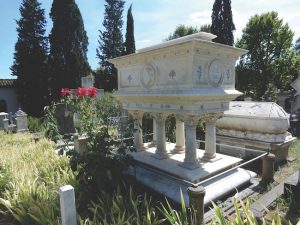 Elizabeth Barrett Browning's tomb Italy