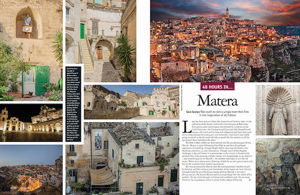 Matera italy in issue 166 of Italia magazine