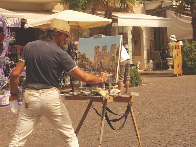 Artist Sirmione, Lake Garda