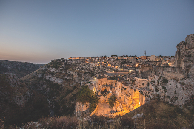 Early morning Matera Italy