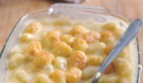 Gnocchi with four-cheese sauce