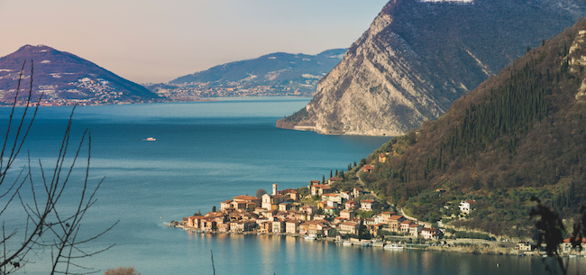 Lago Iseo by Fabio Cattabiani
