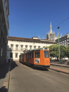 milan tram