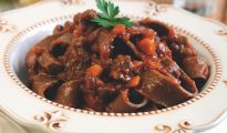 Pappardelle with wild boar ragu