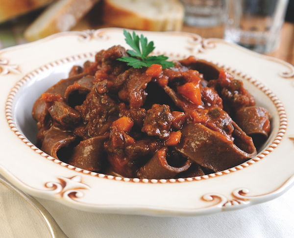 Pappardelle with wild boar ragu