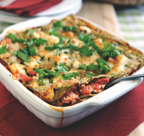 Spinach lasagne