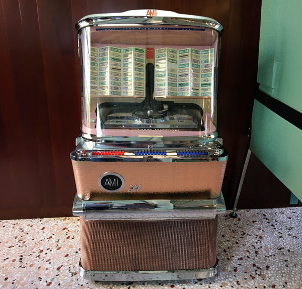 small retro jukebox
