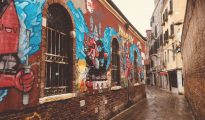 Graffiti near San Francesco della Vigna, Venice