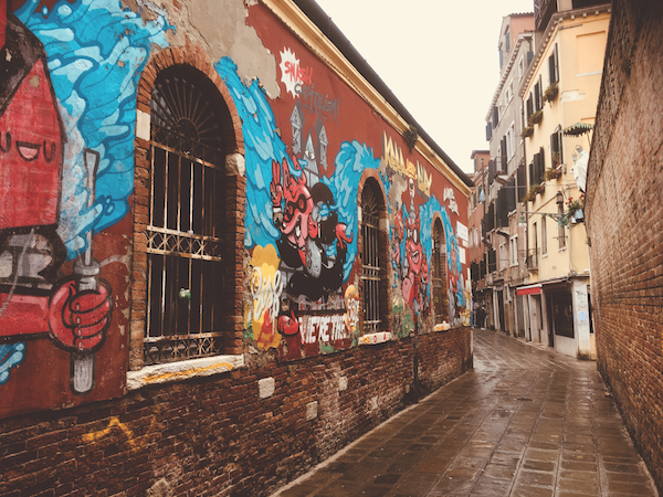 Graffiti near San Francesco della Vigna, Venice