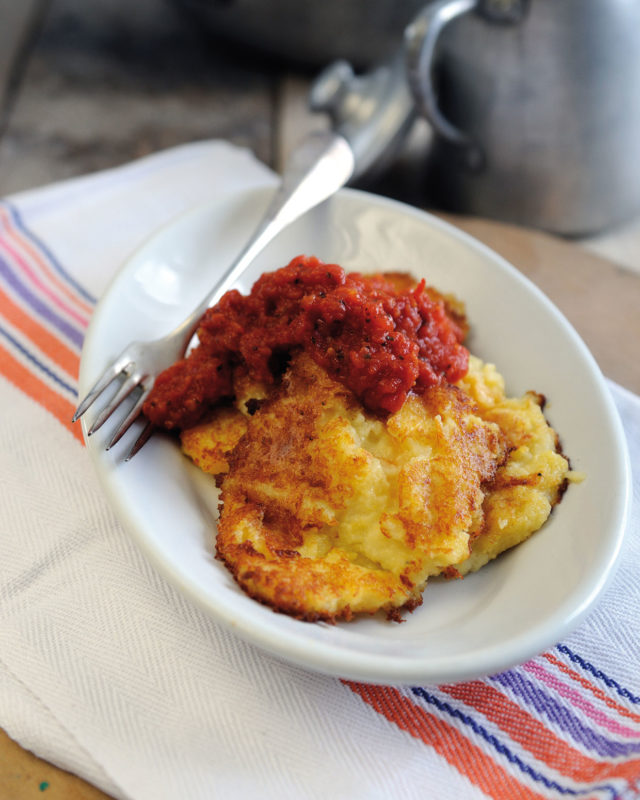 Italian Polenta fritters recipe