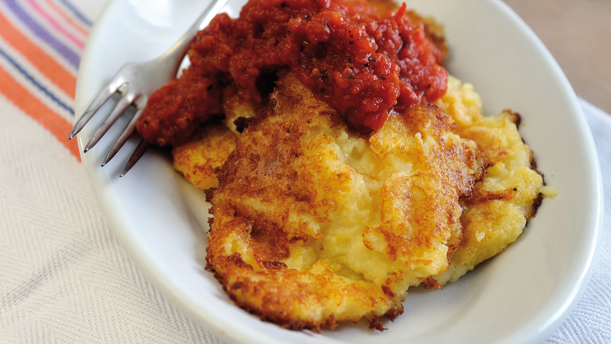 Italian Polenta fritters recipe