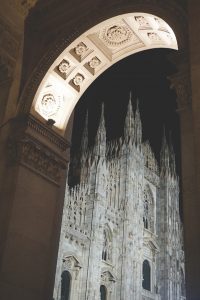 The Duomo by night, Milan