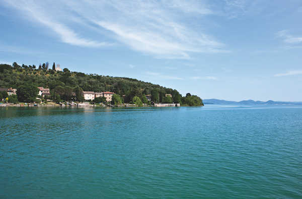 Italy, Umbria, Trasimeno Lake,the Maggiore island