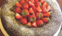 chocolate and chestnut cake