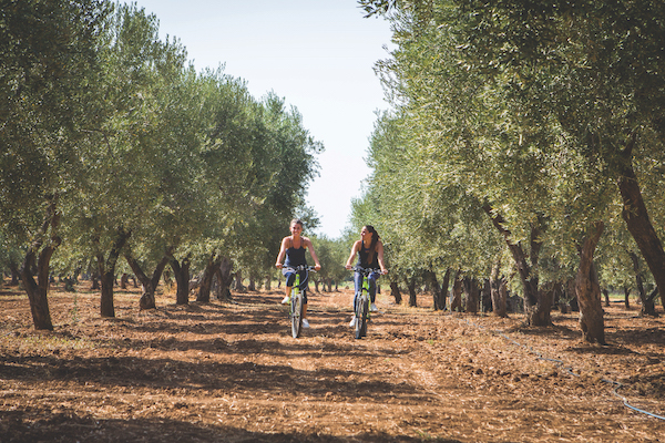 Cycling in Puglia, Italy