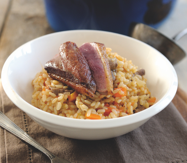 wild duck risotto