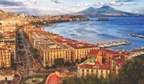 Bay of Naples view from Posillipo Hill