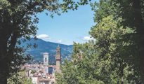 Florence, Italy, springtime