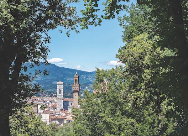 Florence, Italy, springtime