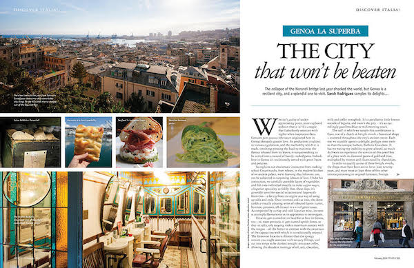 Italia issue 171 Genoa feature