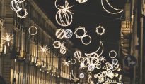 Lights in Turin Italy