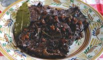 Brasato, stew with wine