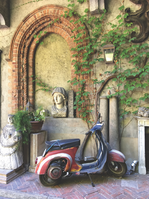 Vespa in Italy