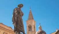 Statue of Ovid in Sulmona