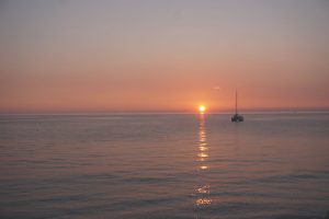 Levanto sunset, Liguria, Italy