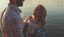 Drinking prosecco