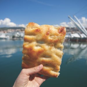 Focaccia in Genoa