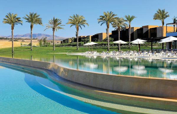 Swimming pool at the Verdura Resort