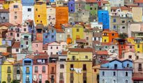 Bosa in Sardinia, Italy