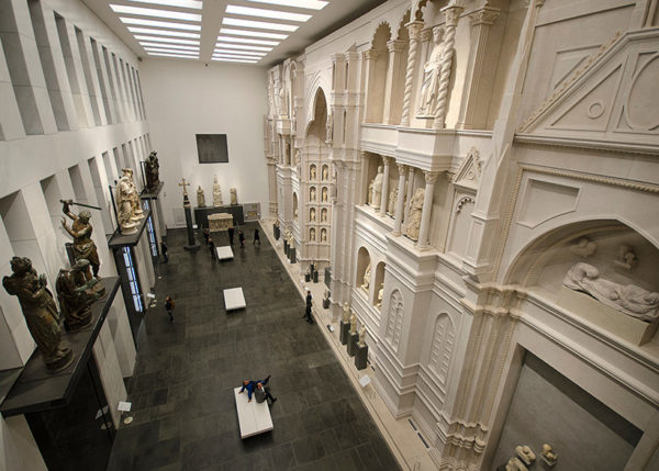 Interior of Museo dell'Opera di Santa Maria del Fiore (Florence's Museum of the Opera del Duomo)