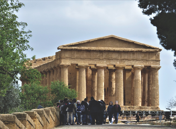 The Temple of Concordia, sicily