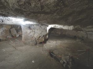 The circular Crypt of San Marco Evangelista, Ruffano