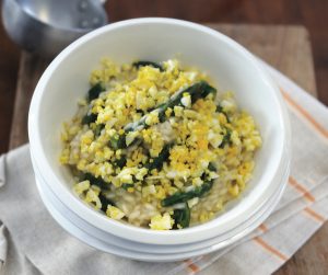 Risotto mimosa