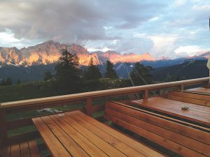 Gardenacia sunset, Alta Badia, Italy