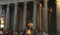 Pantheon, Rome with kids